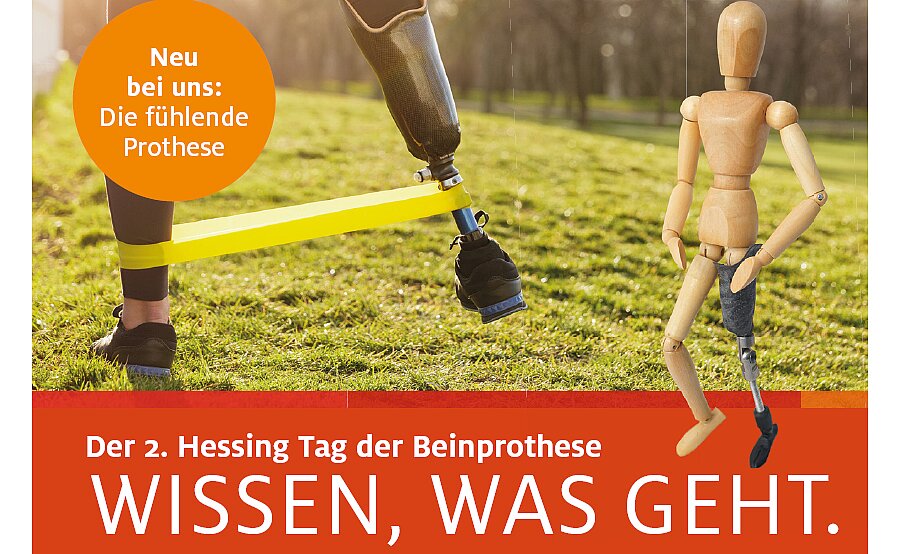 Hessing lädt am 24. Juni zum 2. Tag der Beinprothese